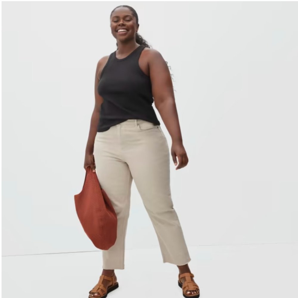 EVERLANE - THE RIBBED CUTAWAY TANK